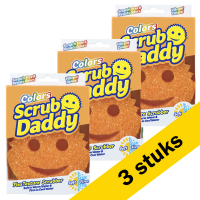 3 stuks Scrub Daddy Colors | spons oranje