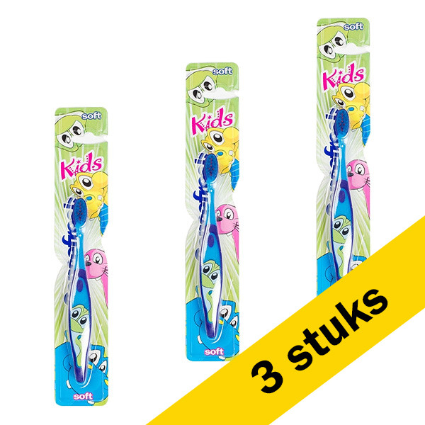 Sencefresh Aanbieding: 3x Sencefresh Soft Kids tandenborstel  SSE05023 - 1