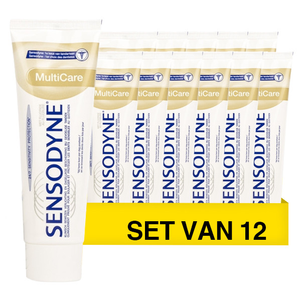 Sensodyne Aanbieding: 12x Sensodyne Multi Care tandpasta (75 ml)  SSE05007 - 1