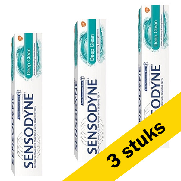 sensodyne deep clean gel tandpasta