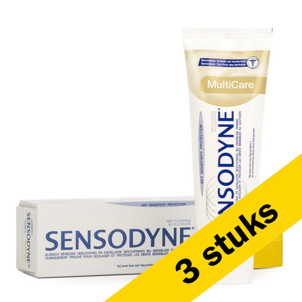 Sensodyne Aanbieding: 3x Sensodyne Multi Care tandpasta (75 ml)  SSE00016 - 1