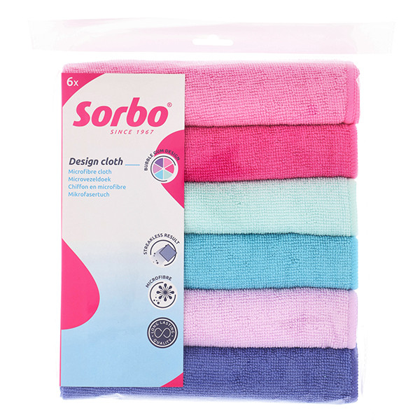 Sorbo Microvezeldoekjes Bubble Bum (6 stuks)  SSO04091 - 1