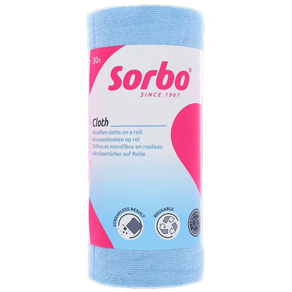 Sorbo Microvezelrol 30x30 cm (30 doeken)  SSO04190 - 1