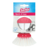 Sorbo Quick & Easy afwasborstel met doseerpomp (roze)