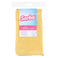 Sorbo Stofdoek Geel 40x50 cm (2 stuks)  SSO04072