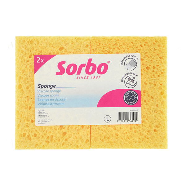 Sorbo Viscose Spons Large (2 stuks)  SSO04083 - 1