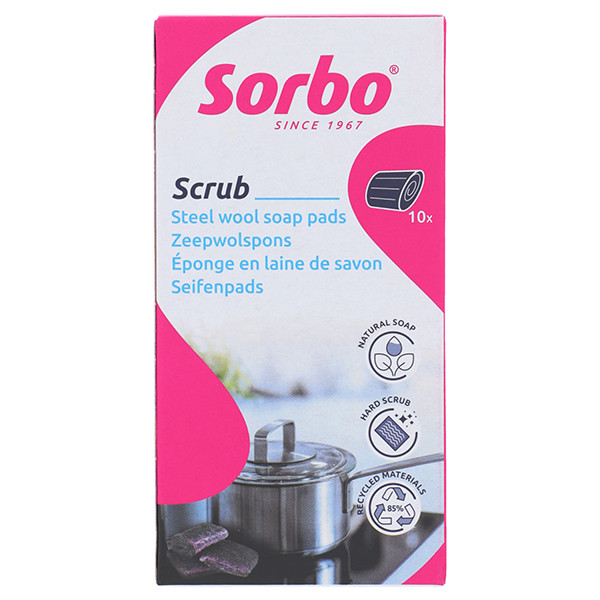 Sorbo Zeepwolsponsjes Recycled (10 stuks)  SSO04108 - 1