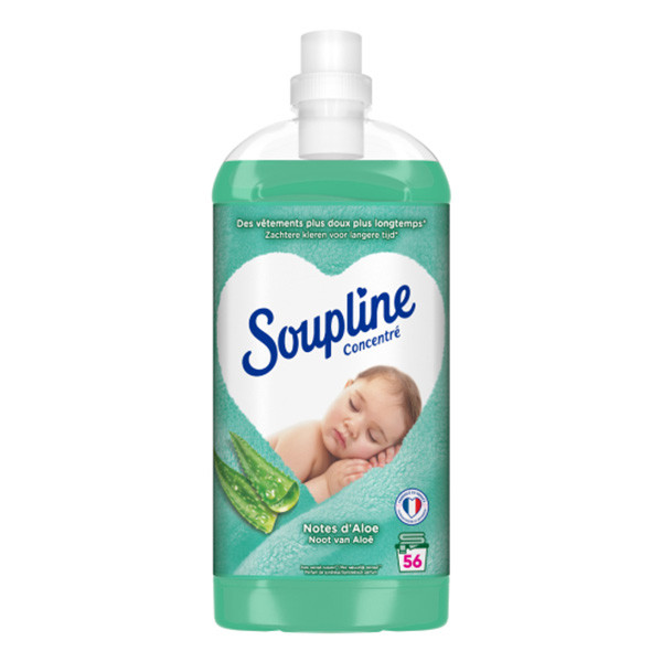 Soupline Wasverzachter Noot Van Aloë 1,3 Liter (56 wasbeurten)  SSO00113 - 1