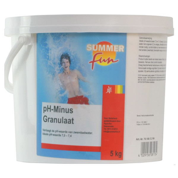Summer Fun pH-waarde verlager zwembad (5 kg, Summer Fun)  SSU00040 - 1