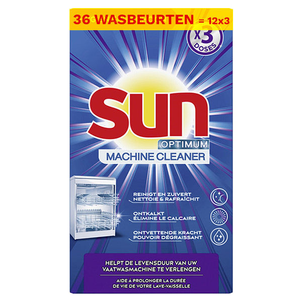 Sun Aanbieding: Sun machinereiniger boost 40 gram (12 stuks - 36 pakjes)  SSU00123 - 1