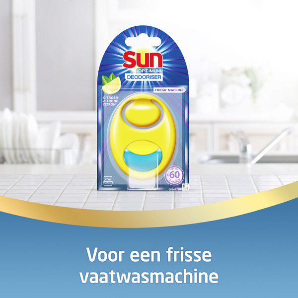 Sun Aanbieding: Sun machineverfrisser citroen (3 stuks - 180 wasbeurten)  SSU00124 - 4