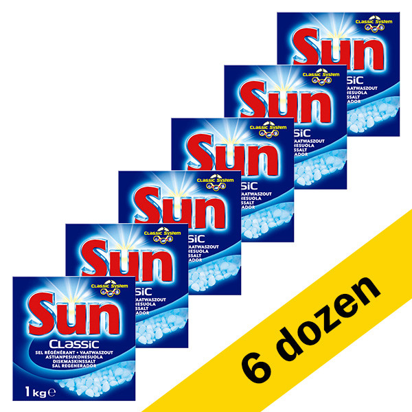 Sun Aanbieding: Sun onthardingszout 1 kg (6 dozen - 6 kg)  SSU00122 - 1