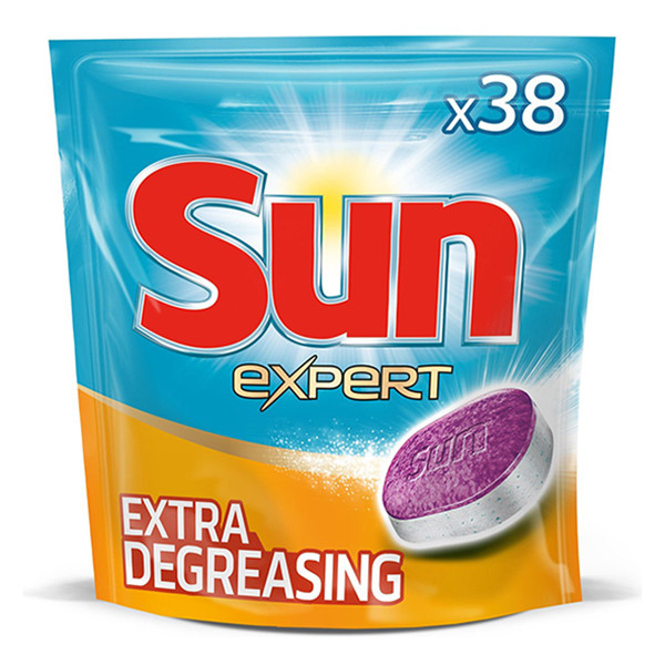 Sun All-In-1 Vaatwastabletten Extra Degreasing (38 vaatwasbeurten)  SSU00100 - 1