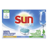 Sun All-In-1 Vaatwastabletten Regular (25 vaatwasbeurten)  SSU00134