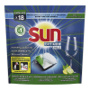 Sun Optimum All-In-1 Vaatwascapsules Citroen (18 vaatwasbeurten)