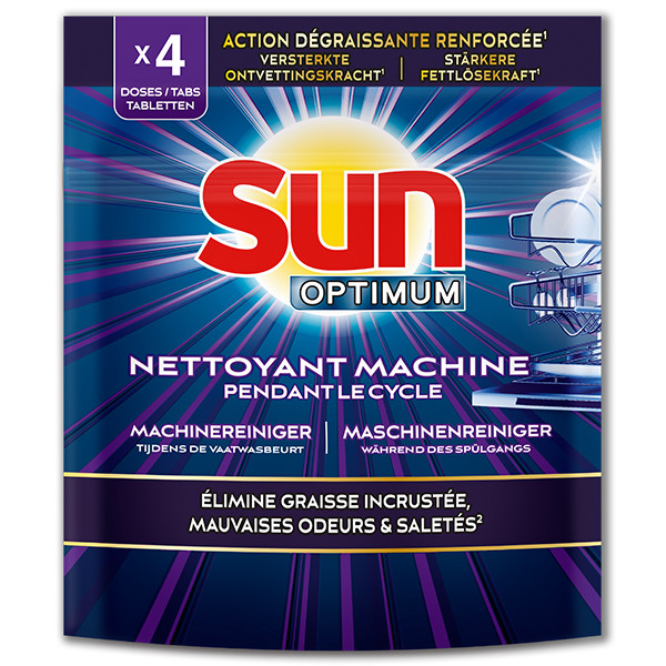 Sun Optimum Machine Cleaner In-Wash (4 tabletten - 15 gram)  SSU00178 - 1