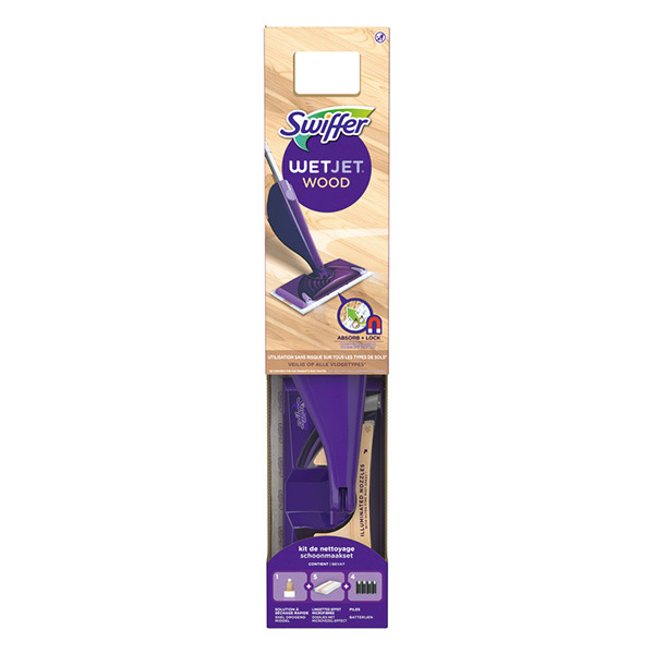 Swiffer wetJet Wood Schoonmaakset Starterskit  SSW00554 - 1