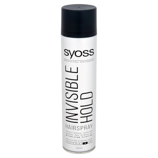 Syoss Invisible Hold haarspray (400 ml)  SSY00037 - 1