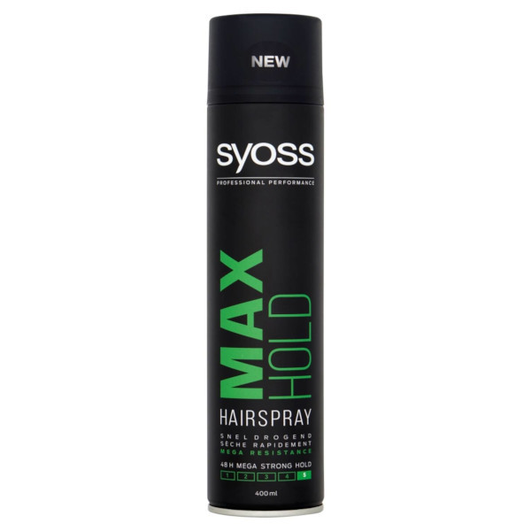 Syoss Max Hold haarspray (400 ml)  SSY00010 - 1