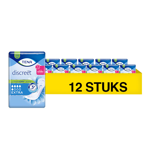 Tena Aanbieding: TENA Discreet Extra (12 verpakkingen - 20 stuks)  STE00193 - 1