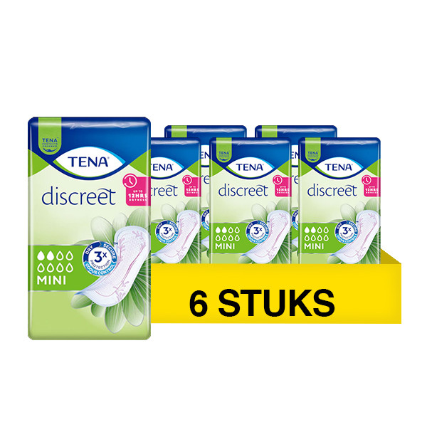 Tena Aanbieding: TENA Discreet Mini (6 verpakkingen - 30 stuks)  STE00183 - 1