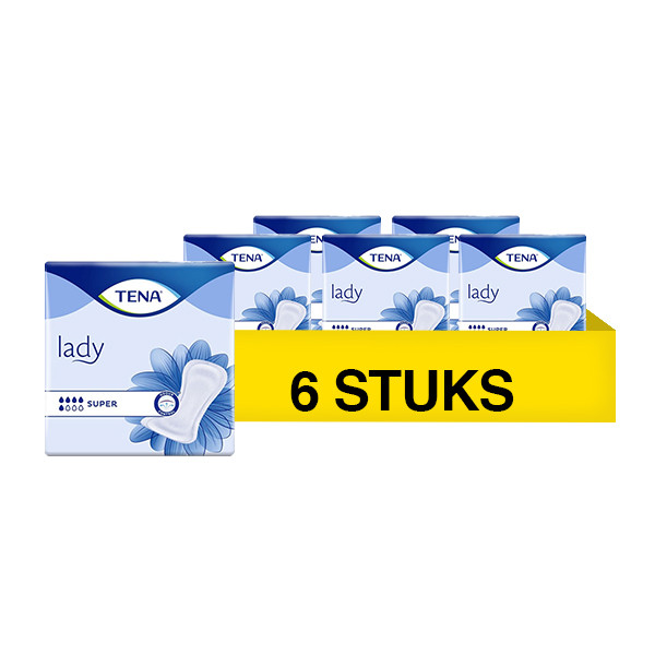 Tena Aanbieding: TENA Lady Super (6 verpakkingen - 30 stuks)  STE00197 - 1