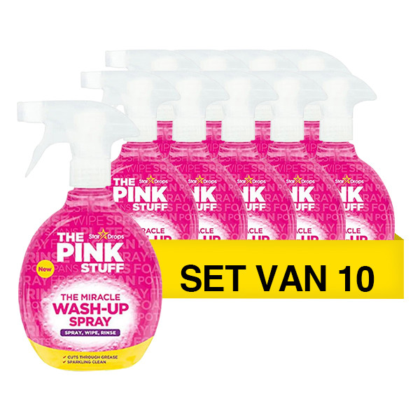 The Pink Stuff Aanbieding: The Pink Stuff wash up spray (10 sprays - 500 ml)  SPI00028 - 1