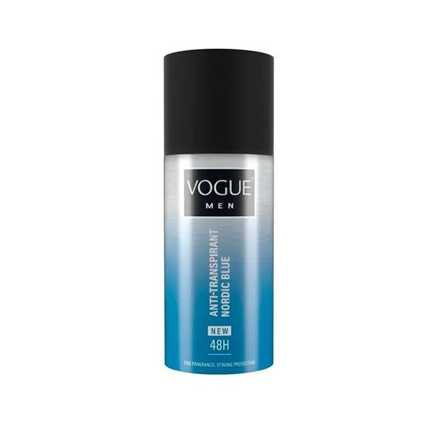 Anemoon vis Verlichten Voortdurende Vogue Men deodorant spray Nordic Blue nodig? | 123schoon.nl