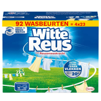 Witte-Reus Aanbieding: Witte Reus waspoeder 1,15kg (4 dozen - 92 wasbeurten)  SRE00325