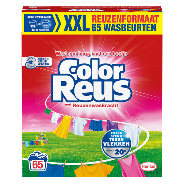 Witte-Reus Color Reus waspoeder 3,25 kg (65 wasbeurten)  SRE00318 - 1
