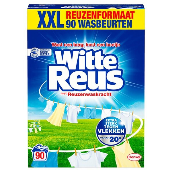 Witte-Reus Witte Reus Waspoeder XXL 4,5 kg (90 wasbeurten)  SRE00150 - 1