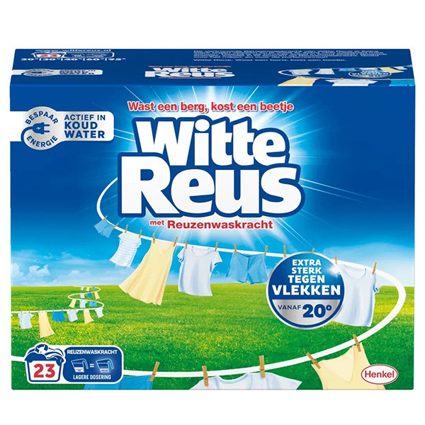 Witte-Reus Witte Reus waspoeder 1,15 kg (23 wasbeurten)  SRE00324 - 1
