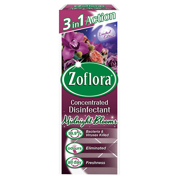 Zoflora Midnight Blooms Geconcentreerd Desinfectiemiddel (120 ml)  SZO00103 - 1