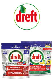 Dreft Professional vaatwastabletten