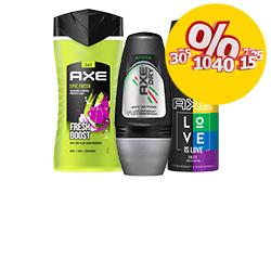 Axe aanbieding