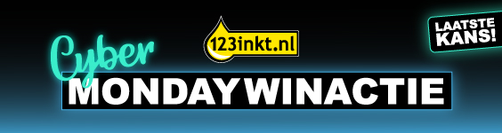 Cyber Monday winactie 123inkt.nl