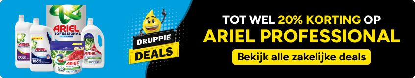 Tot wel 20% korting op Ariel Professional Tot wel 20% korting op Ariel Professional